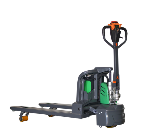 Semi-Electric Walkie Pallet Jack with 4,000lb Capacity EKKO