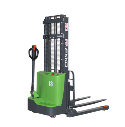 Lithium Straddle Stacker with 138" Lift Height EKKO
