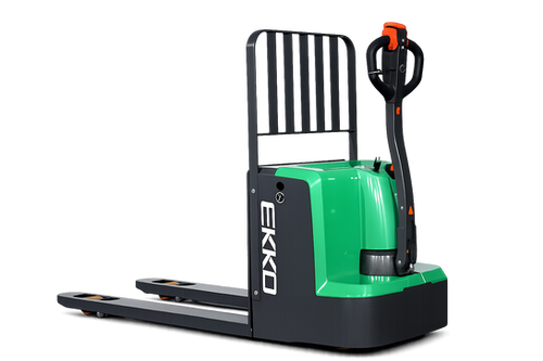 Electric Walkie Pallet Jack, 4,400 lb with Lithium Battery EKKO