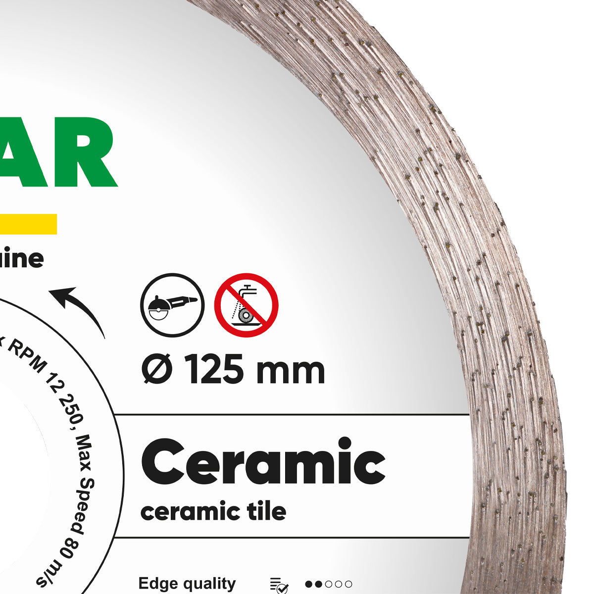 Diamond Cutting Blade 1A1R Ceramic Distar