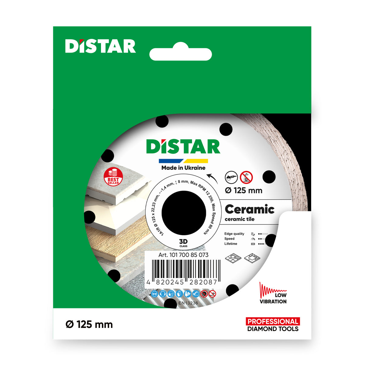 Diamond Cutting Blade 1A1R Ceramic Distar
