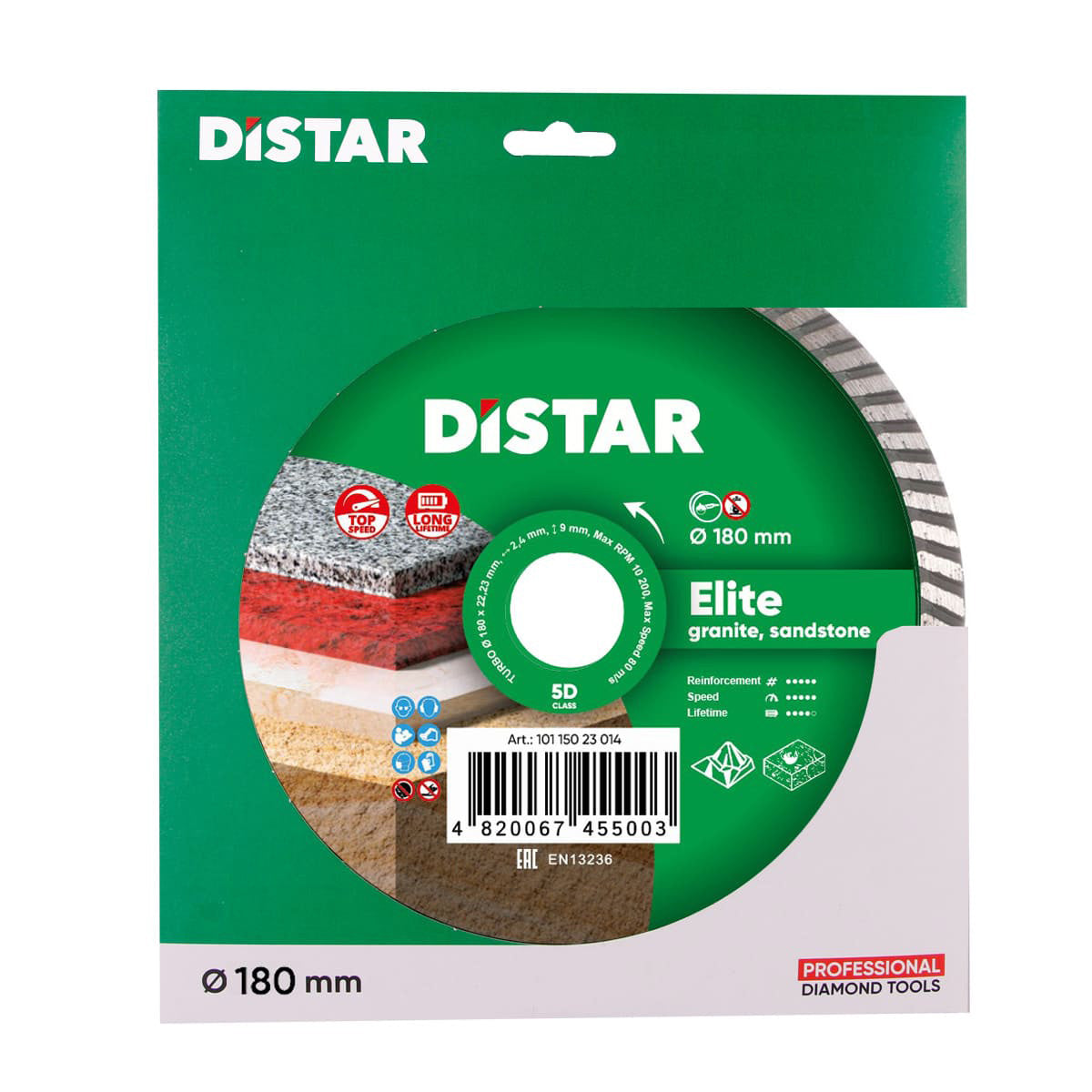 Diamond Cutting Blade Elite Turbo Distar