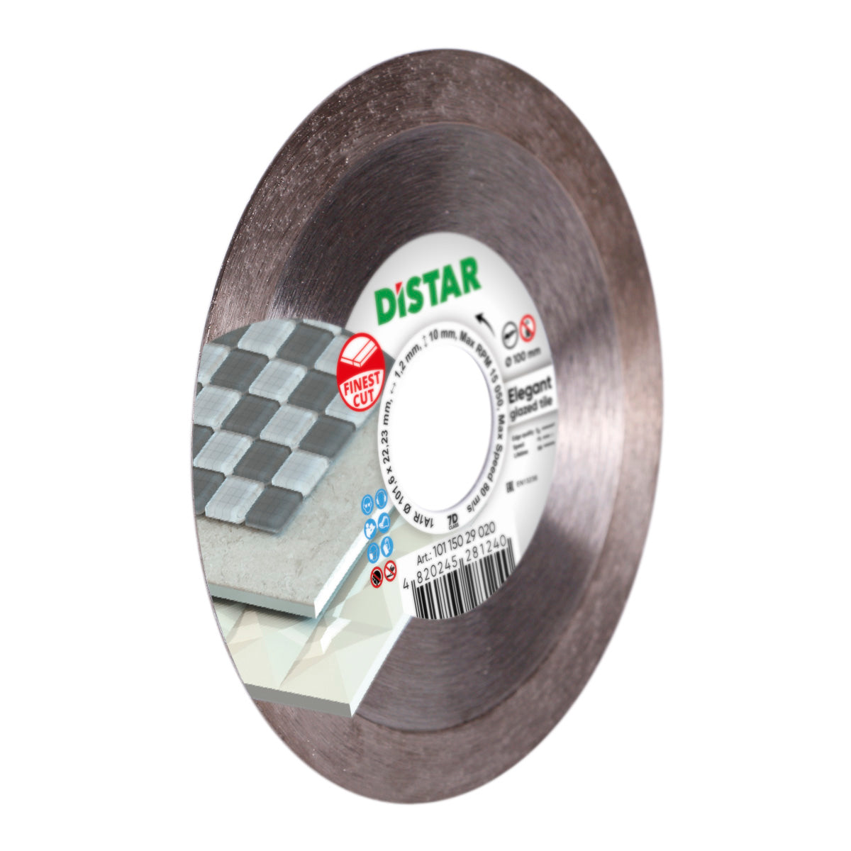 Diamond Cutting Blade 1A1R 100 Elegant Distar
