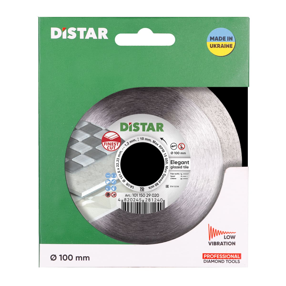 Diamond Cutting Blade 1A1R 100 Elegant Distar
