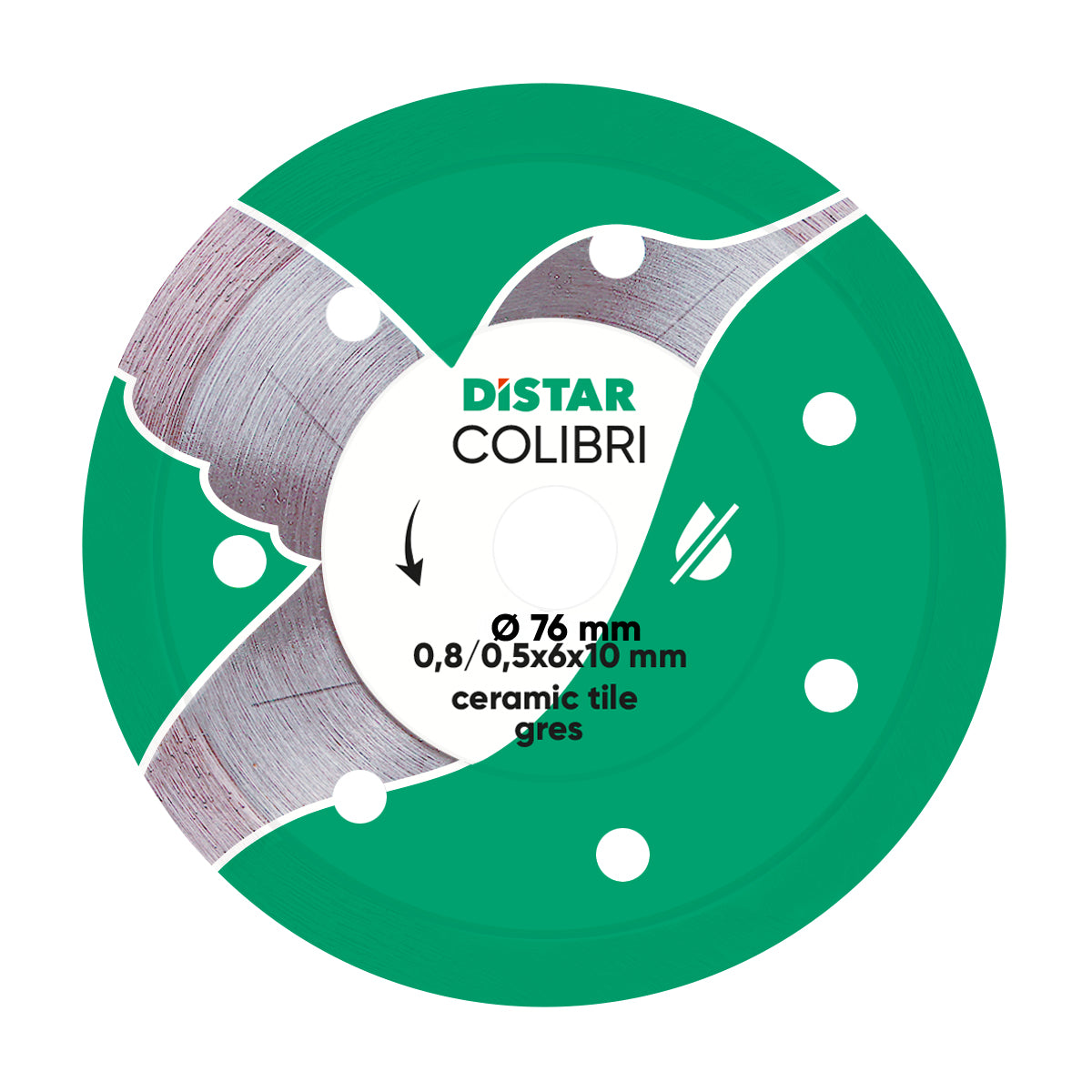 Diamond cutting blade Distar 3" Colibri Distar