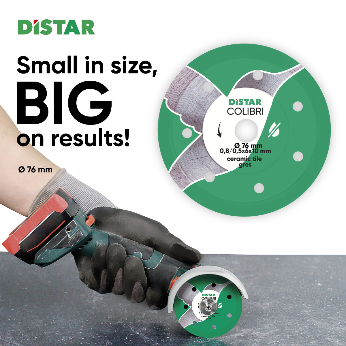 Diamond cutting blade Distar 3" Colibri Distar