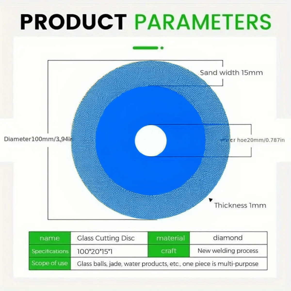 5 Inch Brazed Blade Diamond Tool Store