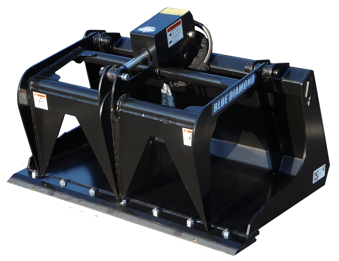 Grapple Bucket – Mini Series Blue Diamond Attachments