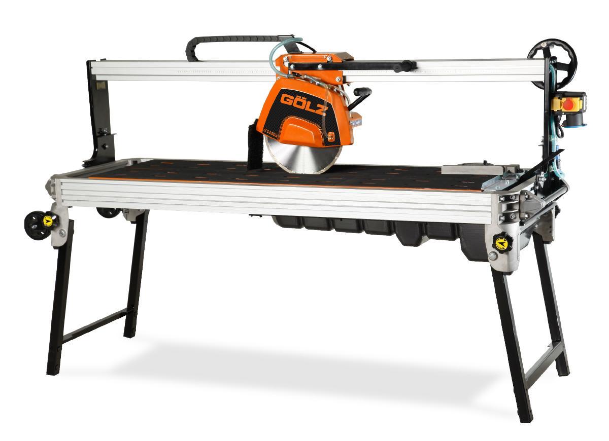 GS350A Bridge Tile Saw GS350A Golz 59×20.875 in. (1650×529 mm)