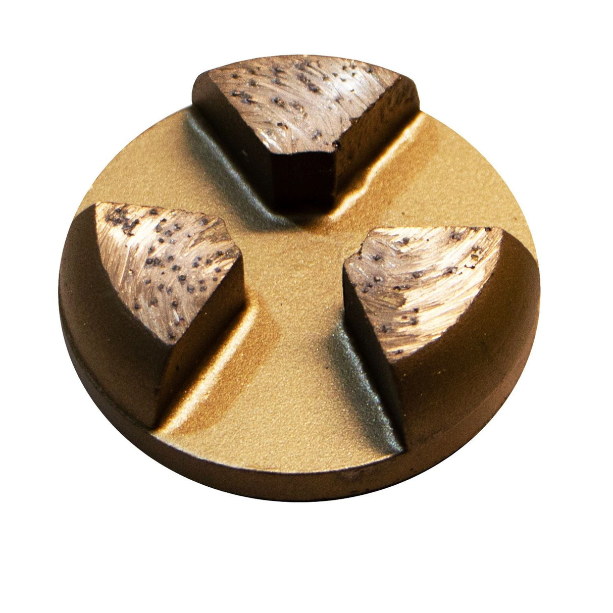 Round Diamond Inserts: 2", 3 Segment 115154 Diamond Products 16/20 - Gold - Soft