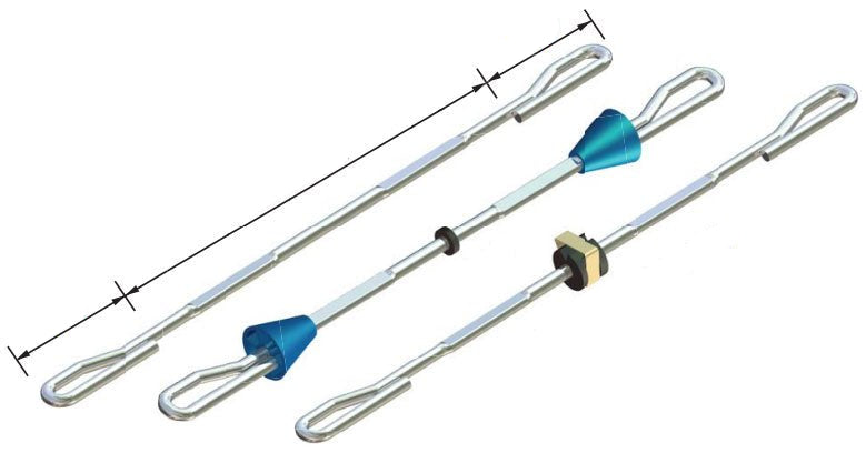 Heavy Duty Loop Ties (100 Pieces) OCM