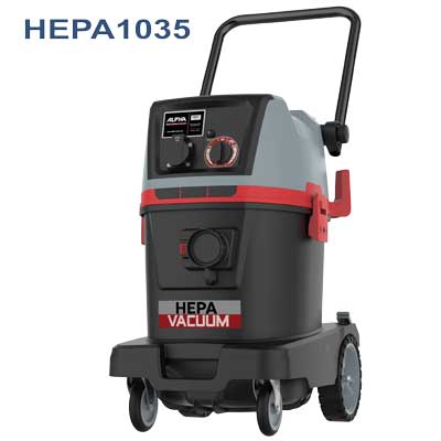 HEPA Wet/Dry Vacuum HEPA1035 Alpha Tools 9.3 Gal (35 Liters)