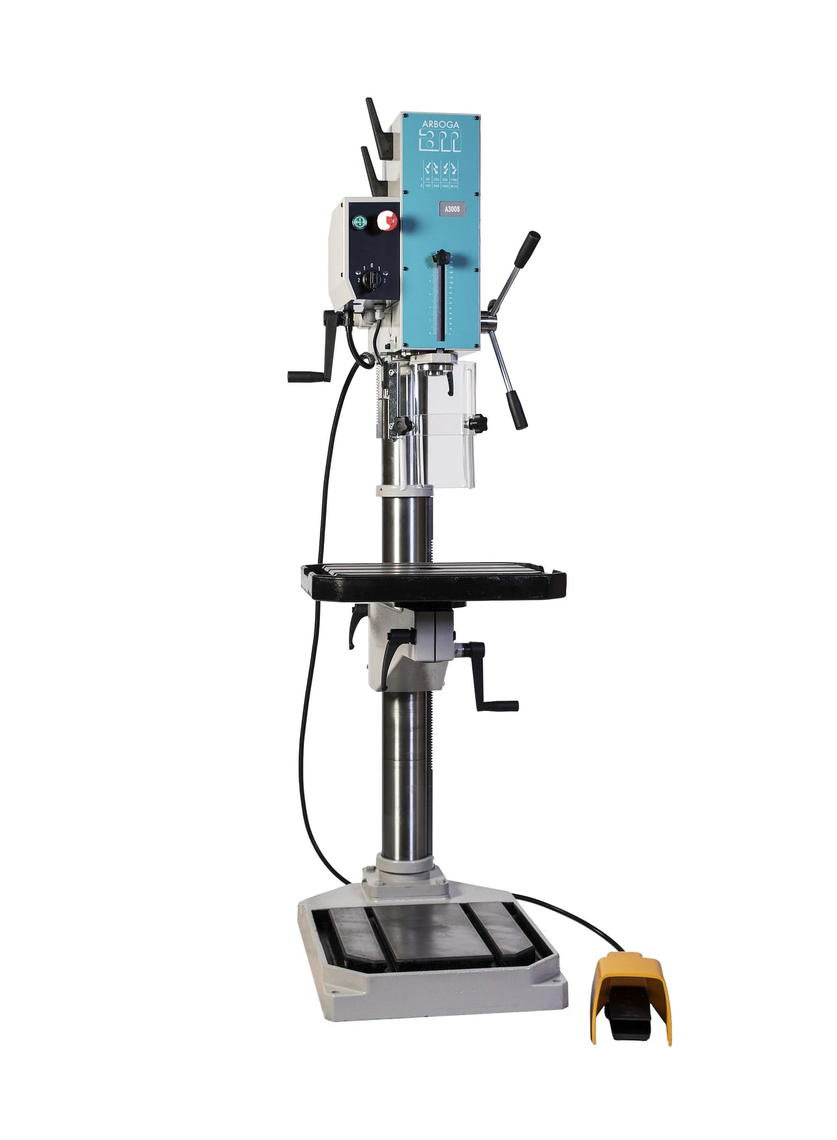 26" Gear Head Drill Press with Foot Reversing Switch (230V 3 Phase) Palmgren