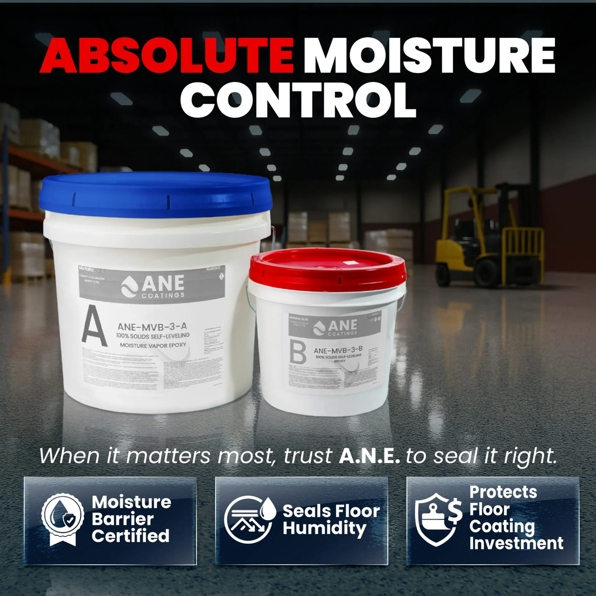 3-Gallon Moisture Vapor Barrier ANE Coatings