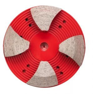 ITS - 4 Segment Beveled Twister Pucks Syntec Diamond Tools