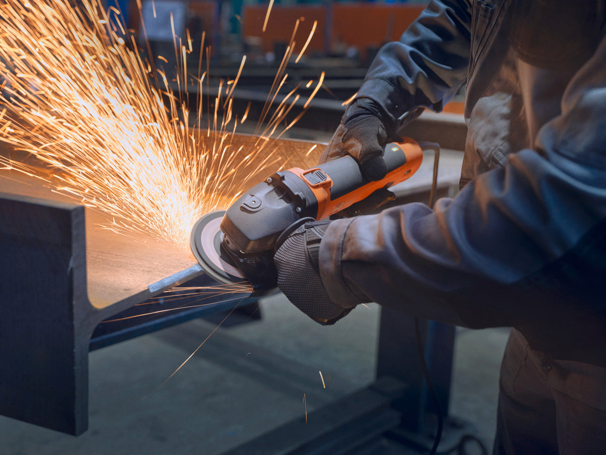 FEIN CG 15-125 BLP 5 in Brushless Compact Angle Grinder with Dead Man's Switch FEIN