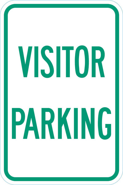 Parking Reserved Sign: Visitor Parking Lyle Signs