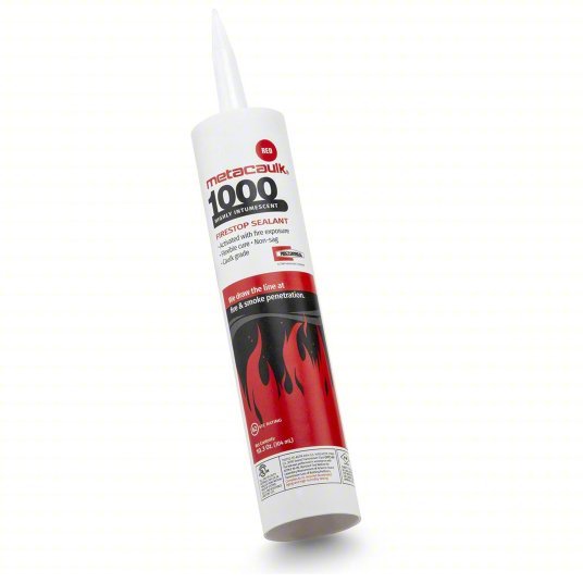 Metacaulk 1000 Intumescent Firestop Sealant 66640 Metacaulk 10.3 oz - Case of 12