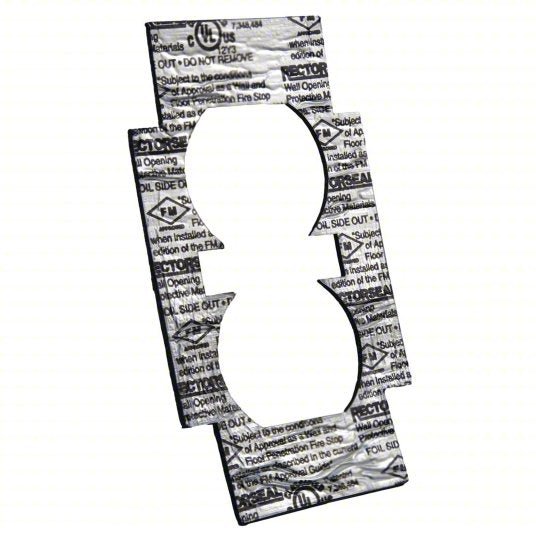 Metacaulk Cover Guard Single Gang Receptacle - Case of 50 Metacaulk