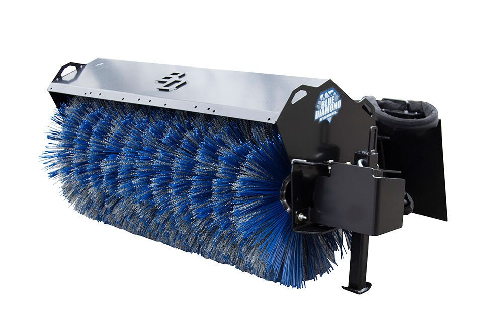Mini Angle Broom – Heavy Duty Series 2 Blue Diamond Attachments