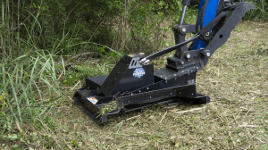 Mini Excavator Brush Cutter – Severe Duty Blue Diamond Attachments