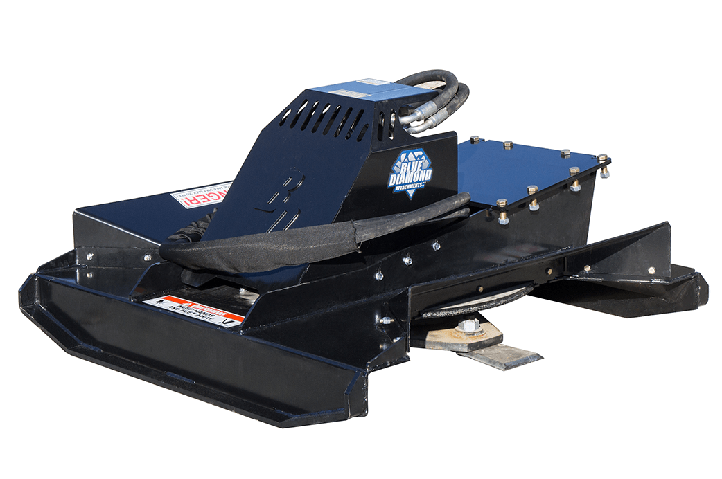Mini Excavator Brush Cutter – Severe Duty Blue Diamond Attachments