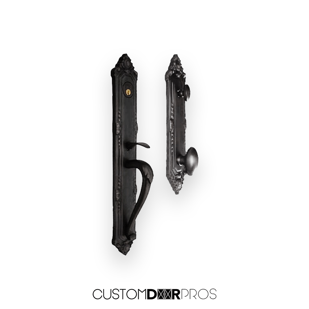 Monaco Handle Set Custom Iron Door Pros
