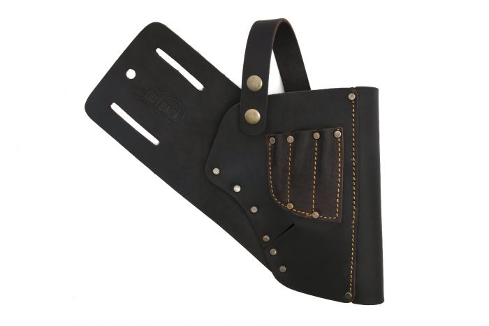 Impact Driver Holster, Oil Tanned Leather - Ox Tools