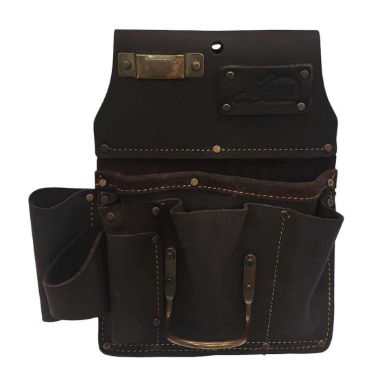 OX Pro Drywaller's Tool Pouch, Oil-Tanned Leather Ox Tools