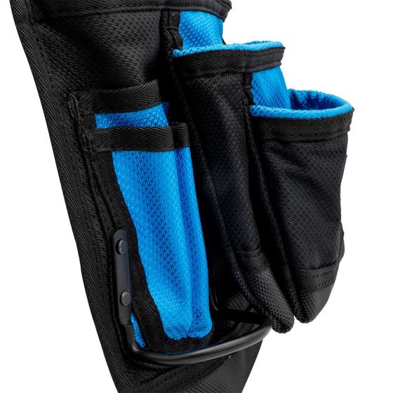 OX Pro Dynamic Nylon 10 Pocket Pouch - Dual Hammer Holder Ox Tools