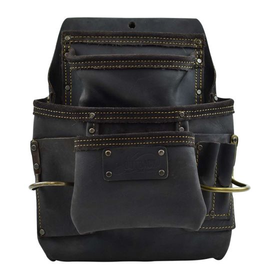 OX Pro Oil-Tanned Leather Framing Rig With Suspenders Ox Tools