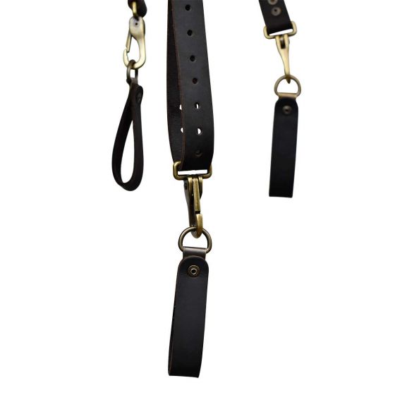 OX Pro Oil Tanned Suspenders - Ox Tools
