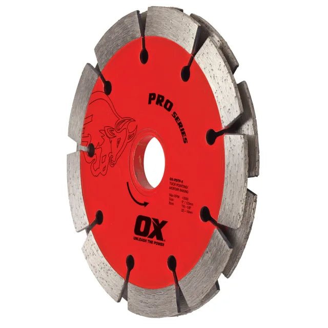 OX Pro Sandwich Double Tuck Pointing Diamond Blade Ox Tools