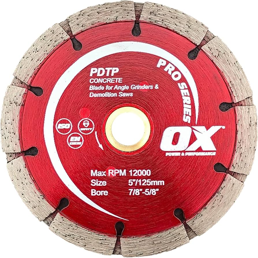 OX Pro Sandwich Double Tuck Pointing Diamond Blade Ox Tools