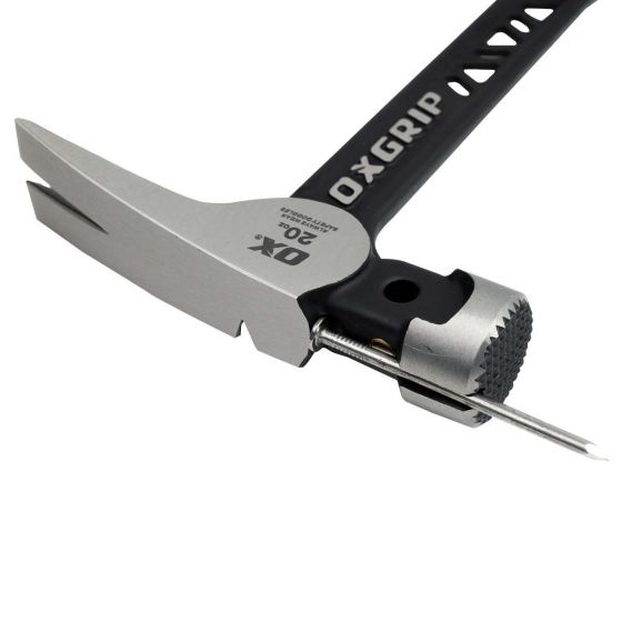 OX Pro Ultrastrike Framing Hammer - Milled Face | 20-Ounce / 560-Grams Ox Tools