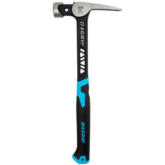 OX Pro Ultrastrike Framing Hammer - Milled Face | 25-Ounce / 710-Grams Ox Tools