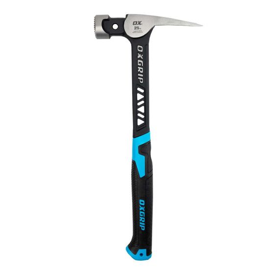 OX Pro Ultrastrike Framing Hammer - Smooth Face | 25-Ounce / 710-Grams Ox Tools