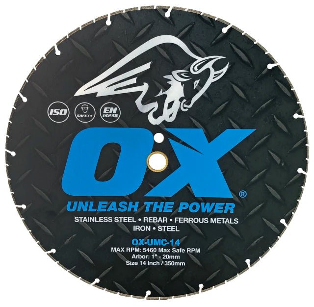 OX Ultimate Metal Cutting Vacuum Brazed Diamond Blade Ox Tools