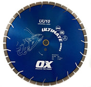 OX Ultimate Universal Hard Diamond Blade | Diameter: 10" | Bore: 1" - Ox Tools