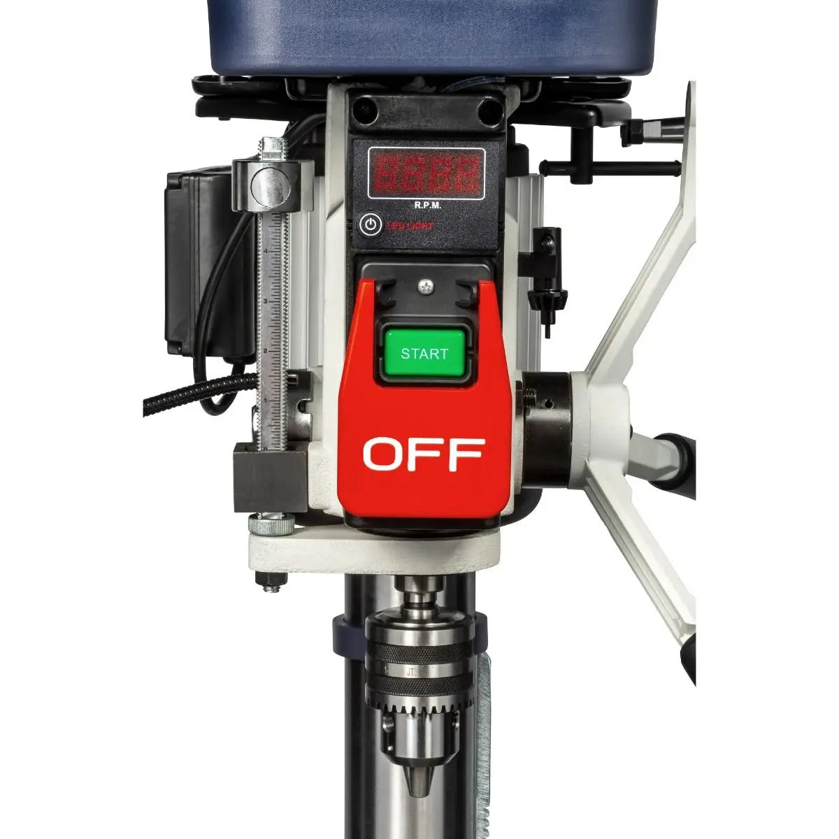 17" 16-Speed Floor Step Pulley Drill Press (120/240V 1 Phase) Palmgren