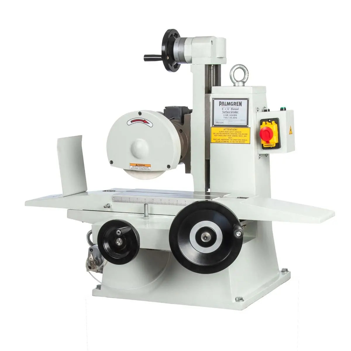 6" X 12" Manual Bench Surface Grinder Palmgren