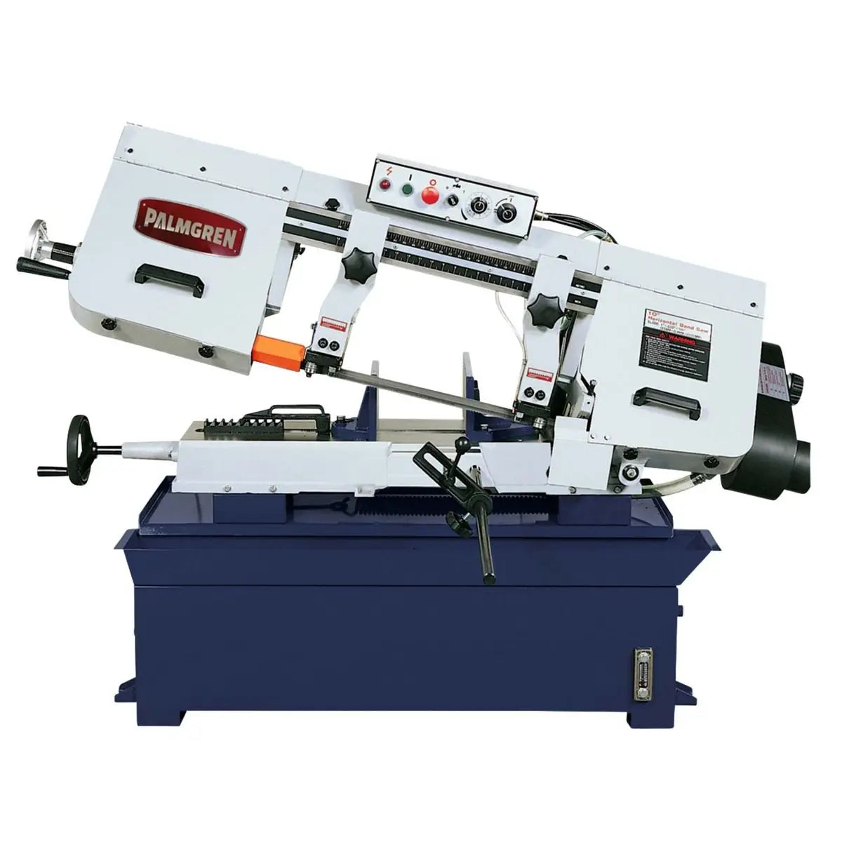 10 x 16 Variable Speed Horizontal Band Saw Single Phase Palmgren