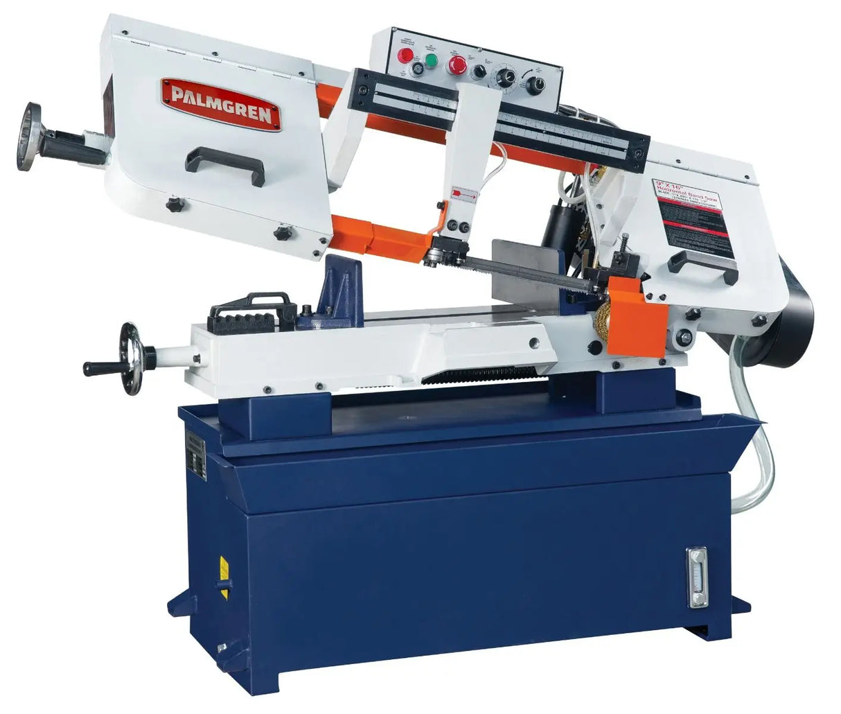 9x16 Variable Speed Horizontal Band Saw Palmgren