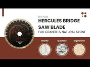 Dia Plus Hercules II (25mm) Bridge Saw Blade for Granite and Natural Stone