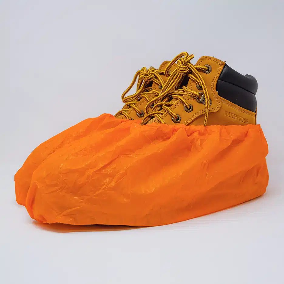 ShuBee Waterproof Shoe Covers C SB SC WP Group-5 ShuBee Orange - 120 Pairs