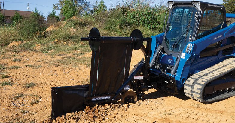 Silt Fence Installer Blue Diamond Attachments