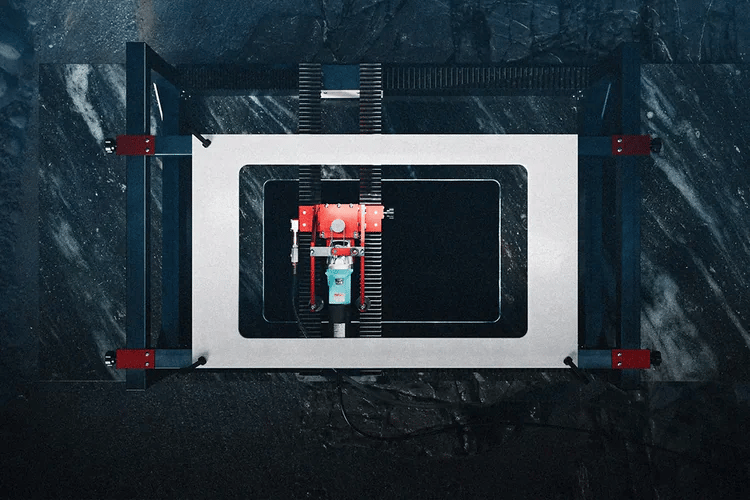 Sink Ripper Manual Stone Router Omega Diamond