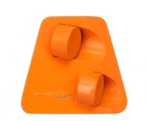 SM - 2 Full Round PCDs On Beveled Plate Syntec Diamond Tools