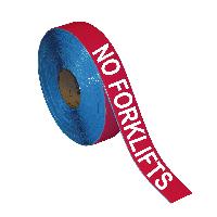Floor Marking Tapes with Repeat Messaging - 2" x 100'