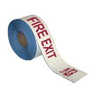Floor Marking Tapes with Repeat Messaging - 2" x 100'